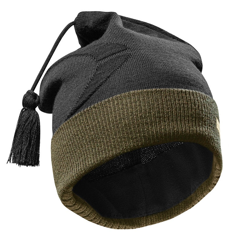 Merino Thermolite – Waldgrün/Schwarz