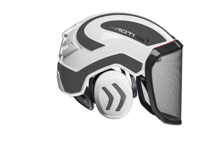 Protos Integral Forest Forsthelm mit Metallvisier F39 und Gehörschutz 27 dB