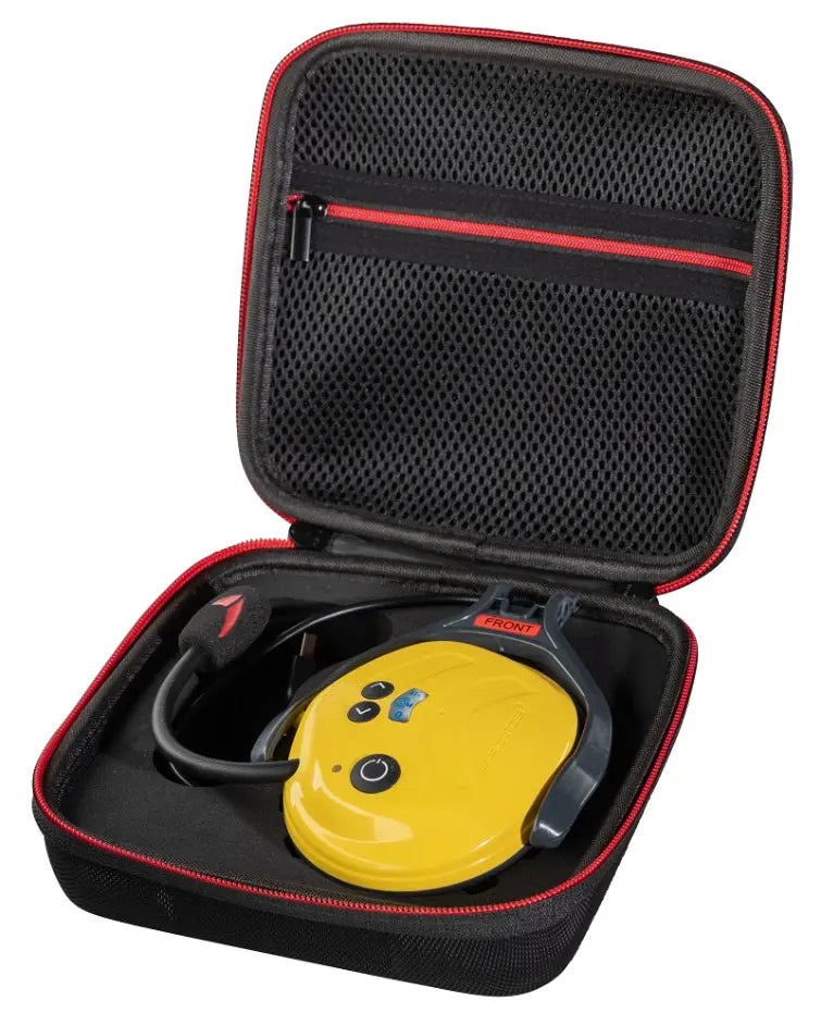 Protos BT-Com – Bluetooth-Kommunikationssystem im Gehörschutz, Farbe Rot