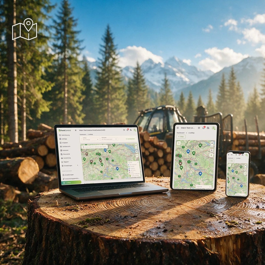 LiveMap – ForstControl Erweiterung (Jahreslizenz)