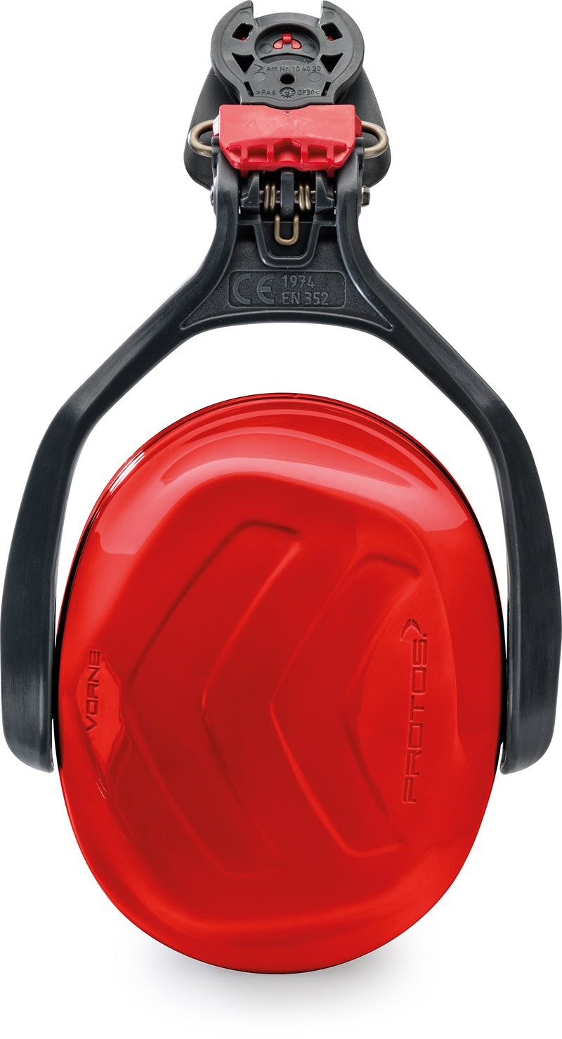 Protos Integral Gehörschutz SNR 27 dB – Farbe Neongelb-Rot